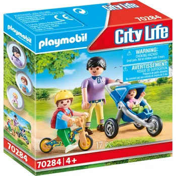 Stavebnice Playmobil Playmobil City Life 70284 Maminka s dětmi