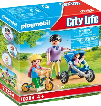 Stavebnice Playmobil Playmobil City Life 70284 Maminka s dětmi