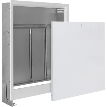Skříň rozdělovače HERZ SPU105, podomítková, bílá RAL 9003, š/v/h - 965/700-790/110-175 mm + 3 roky záruka