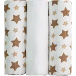 T-TOMI BIO Bambusové pleny, beige stars / béžové hvězdičky