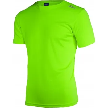 Pánské tričko TRIKO KRÁTKÉ PÁNSKÉ ROGELLI PROMOTION REFLEXNÍ ZELENÉ Velikost: XXL