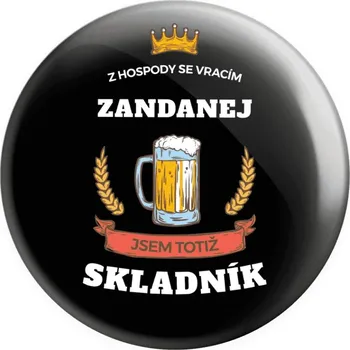 Placka Z hospody se vracím - Skladník