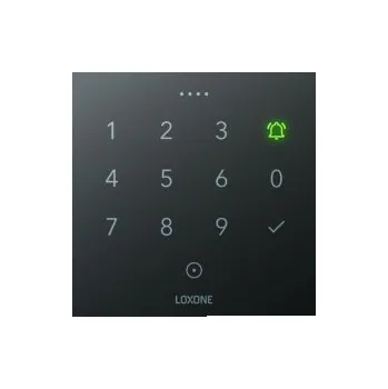 Centrální jednotka pro chytrou domácnost Loxone NFC Code Touch Air antracitová LOX100482