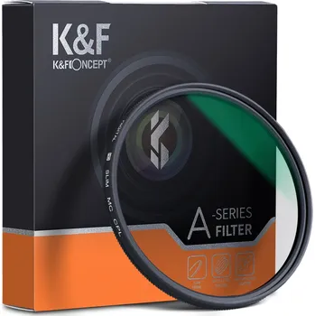 K&F Concept 77MM CPL, Slim, Green Coated