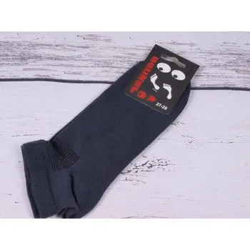 Ponožky Props Top Secret nízké kotníkové tm. šedé velikosti ponožek: 25-26 ( EUR vel. 38-39)