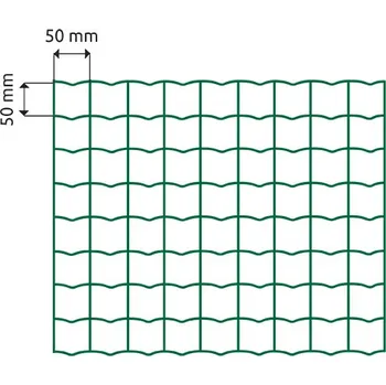 Pletivo Pletivo svařované 50x50x2,5-2000mm 25m zelená
