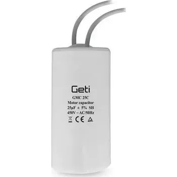 Kondenzátor Kondenzátor Rozběhový Motorový 25uF 450V GETI GMC
