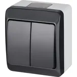 Famatel Vypínač č. 5 sériový venkovní GALATEA IP44, antracit