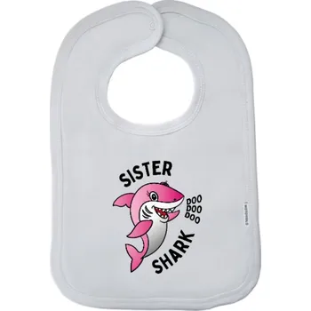 Bryndák Dětský bryndák New Baby Sister Shark