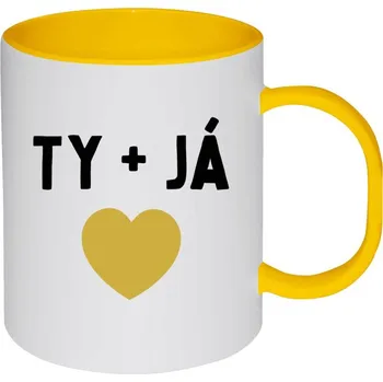 Hrnek 330 ml - plastový TY + JÁ