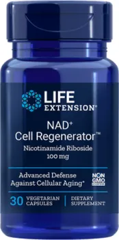 Přírodní produkt Life Extension NAD+ Cell Regenerator Nicotinamide riboside 100 mg 30 cps.