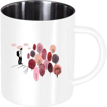 Nerezový hrnek Vyhlídka