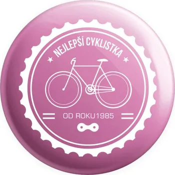 Placka Nejlepší cyklistka od roku