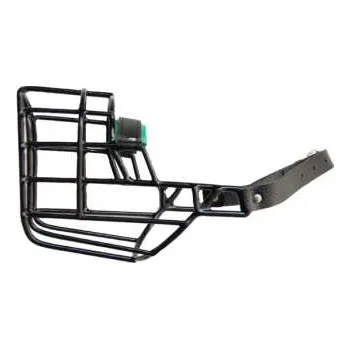 Náhubek pro psa Chopo Náhubek černý/kov dalmatin, husky, ohař, labrador, retriever - fena