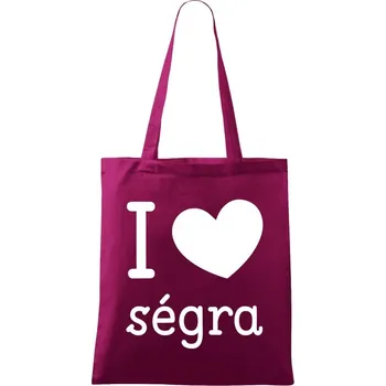 Látková taška I love ségra