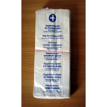 Sáčky papírové, hygienické na vložky 100ks