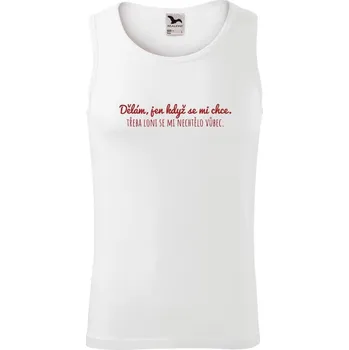 Pánské tílko Pánské tílko Malfini Core Dělám, jen když se mi chce