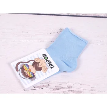 Kojenecké ponožky TREPON RULÍK bambusové SV.MODRÉ i pro citlivou pokožku velikosti ponožek: 13-15 ( EUR vel. 19-23)