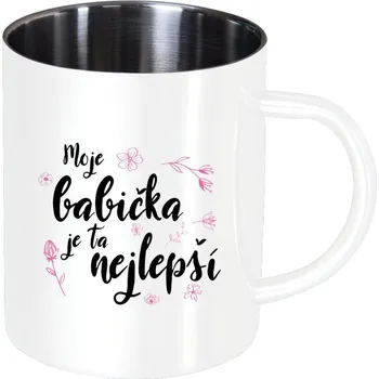 Nerezový hrnek Moje babička je ta nejlepší