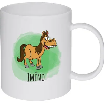 Hrnek 330 ml - plastový Koník