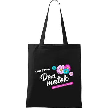 Látková taška Můj první den matek - květiny