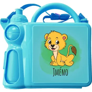 Svačinový box Svačinový set Lvíček