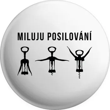 Placka Miluju posilování