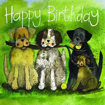 Přání v obálce Parklife - Pejsci od ALEX CLARK (Blahopřání s pejskem, pejsek)