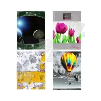 Blok Záznamní kniha A5 144listů linkovaná mix, Notes