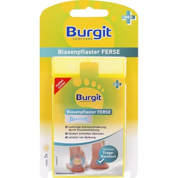 Náplast Burgit náplasti na otlaky ElastoSoft patě 5 ks