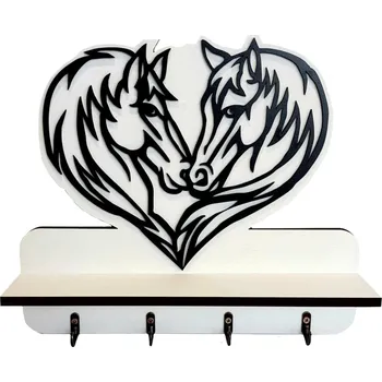 Věšák Věšák na klíče "KONÍ LÁSKA"