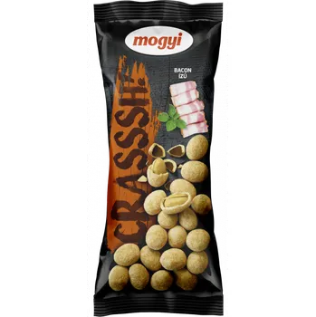 Arašídy v těstíčku CRASSSH 60g SLANINA (Pražení arašídy v těstíčku s příchutí / mogyi arašídy)