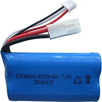 Modelářství Akumulátor LiIon 7,4V 1500 mAh pro FT-09 - malá tamiya IQ models - RC_16869