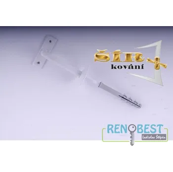 Zábradlí Držák madla schodišťového KLASIK bílý