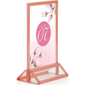 Menu stojánek A6 - Rose