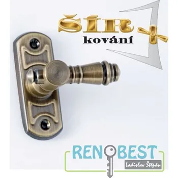 Dveřní kování ŠÍR KOVÁNÍ Okenní kování EVA půloliva bronz