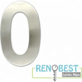 SATOS Číslice "2" fasádní 150mm NEREZ Povrchová úprava: nerez, Délka: 150 mm