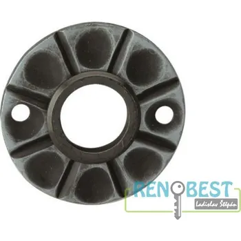 Dveřní kování AC-T Rozeta řady 2 ke klice KONSTANZ Provedení: Rozeta PZ 2 – na vložku, Povrchová úprava: kované železo