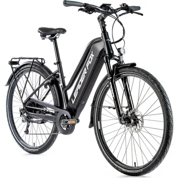 Elektrokolo Leader Fox Sandy 15 Ah 28" matně černé/ bílé 2021 18"