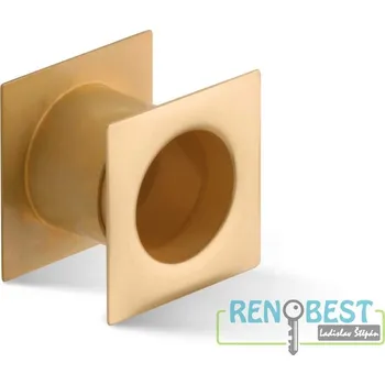 AC-T Průchodka větrací ACT HR kovová broušená mosaz Barva: mosaz broušená