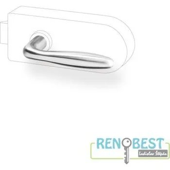 Dveřní kování AC-T Cina klika pár nerez bez rozet