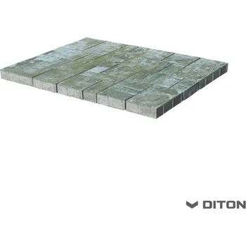 Dlažba DITON Zámková dlažba KOMBI standard výška 80 mm INTENSO