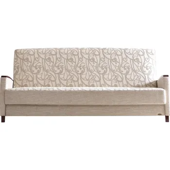 Sedací souprava Pohovka Oliwia 03 Clic-Clac s rozkladem a úložným prostorem z bukového dřeva