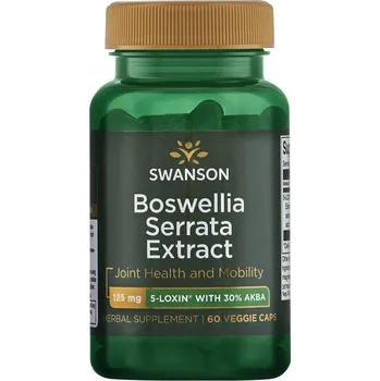 Přírodní produkt Swanson Boswellia Serrata Extract 125 mg 60 cps.