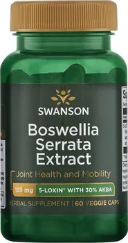 Přírodní produkt Swanson Boswellia Serrata Extract 125 mg 60 cps.