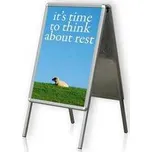 Reklamní stojan A - formát A0 (1189 x 841 mm),rychlé dodání