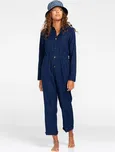 Element ELISE indigo plátěné kalhoty dámské - S