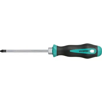 Šroubovák Whirlpower Šroubovák whirlpower® 1713-4, PZ2 / 100 mm, Pozi, HexBolt S2, Satin, DIN8764 2250328