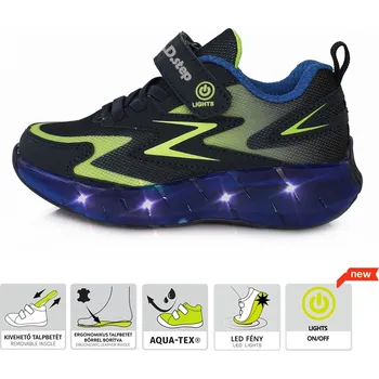 Dětská treková obuv D.D.Step D.D. step chlapecké tenisky F61-275L Barva: modrá, Velikost: 30