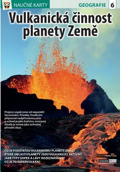 Přírodověda Vulkanická činnost planety Země - Computer Media (2016, naučné karty)